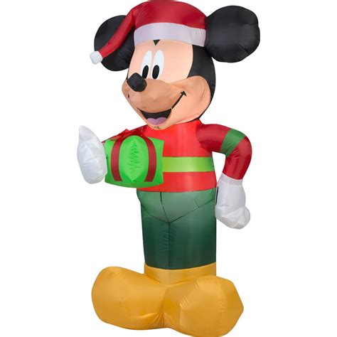 christmas mickey inflatable